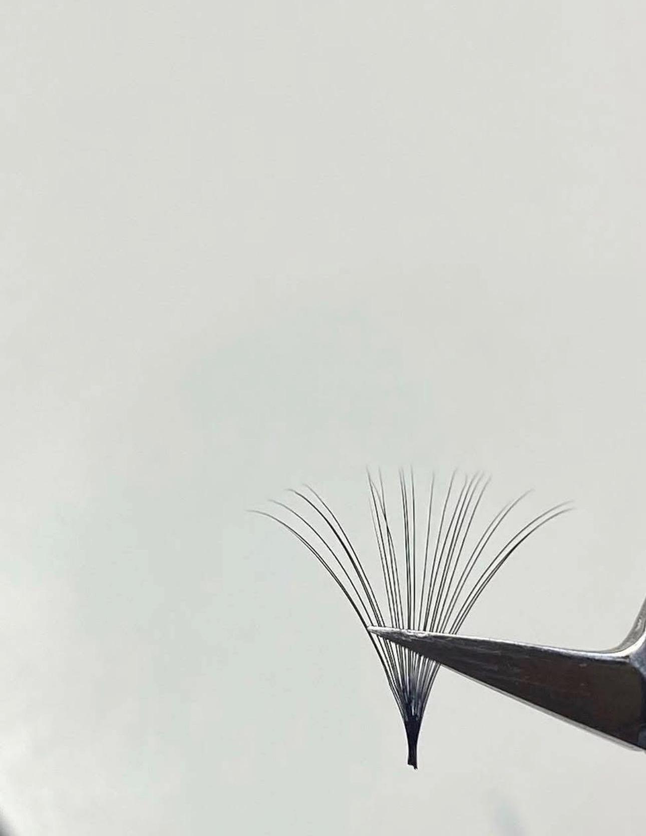Handmade volume lash fan